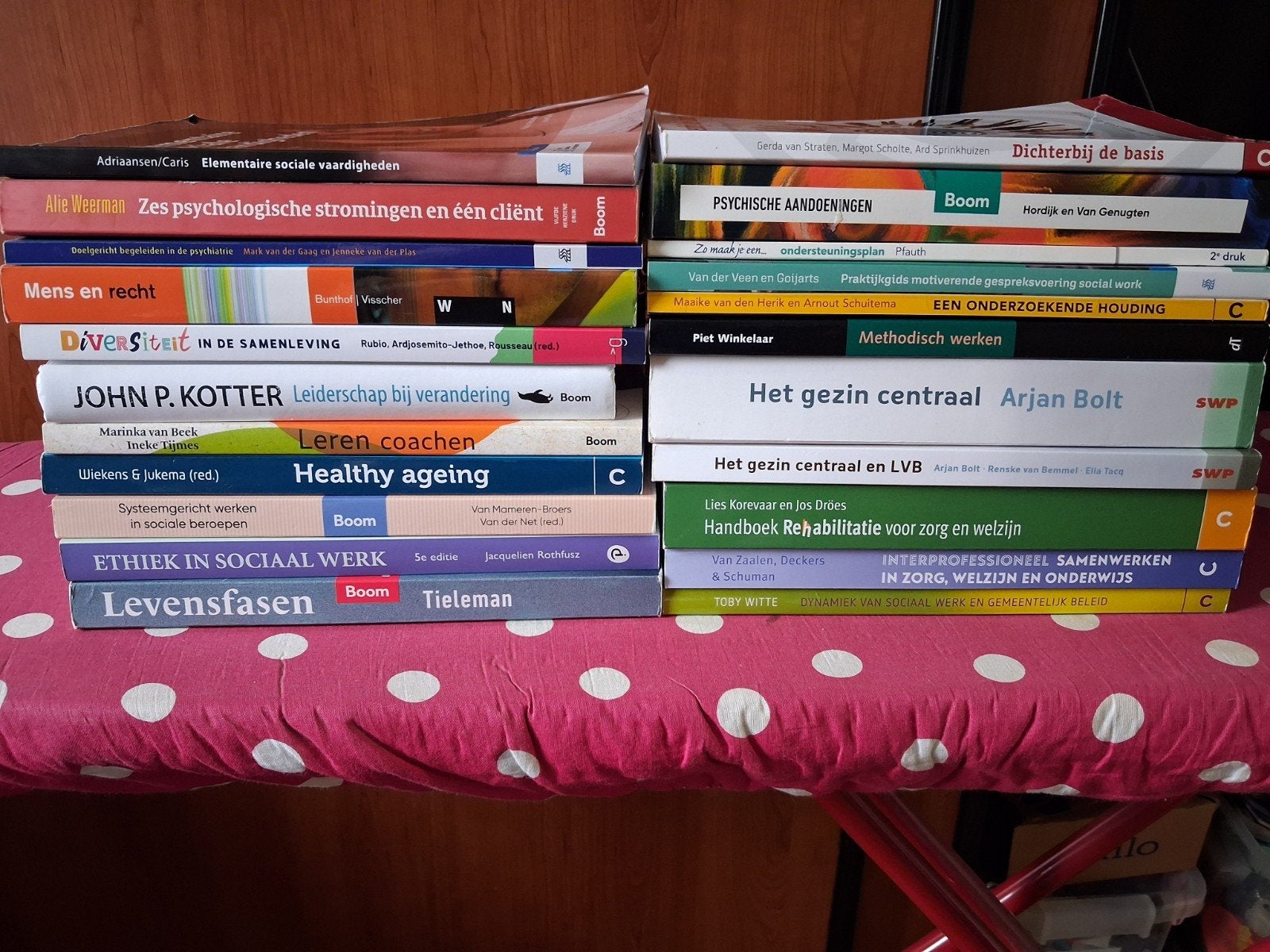 Diverse studieboeken Social Work/Maatschappelijk Werk, Ophalen of Verzenden, Gamma, Gelezen, HBO