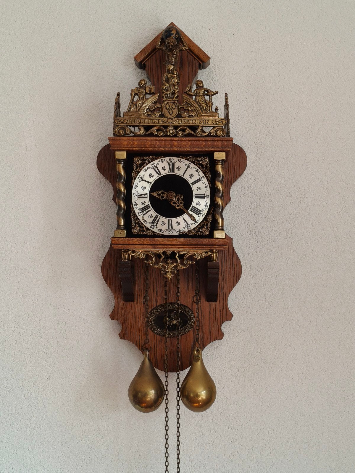 Zaanse klok te koop, Antiek en Kunst, Ophalen