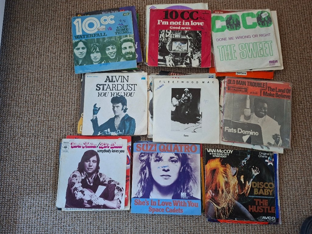 verzameling singles jaren70/80, Ophalen of Verzenden, Gebruikt, Pop