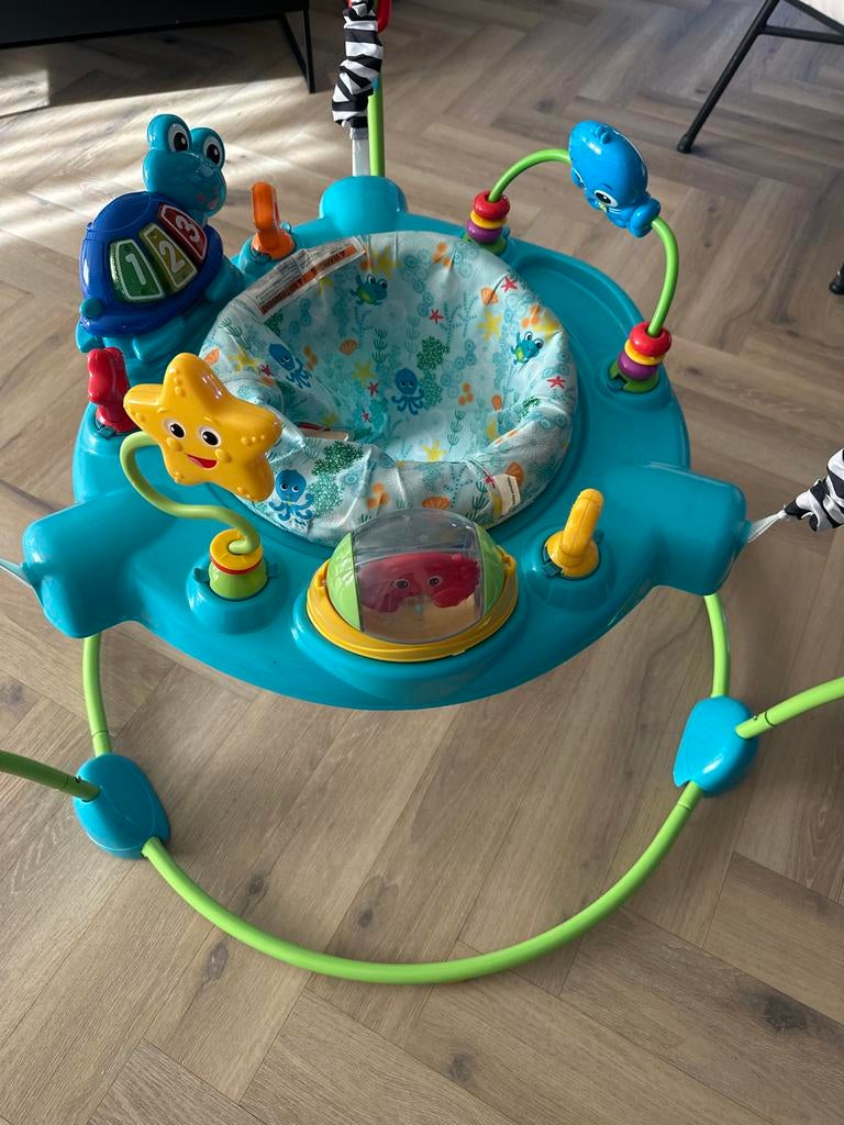 Baby Jumper met speelgoed en geluid, Ophalen, Gebruikt