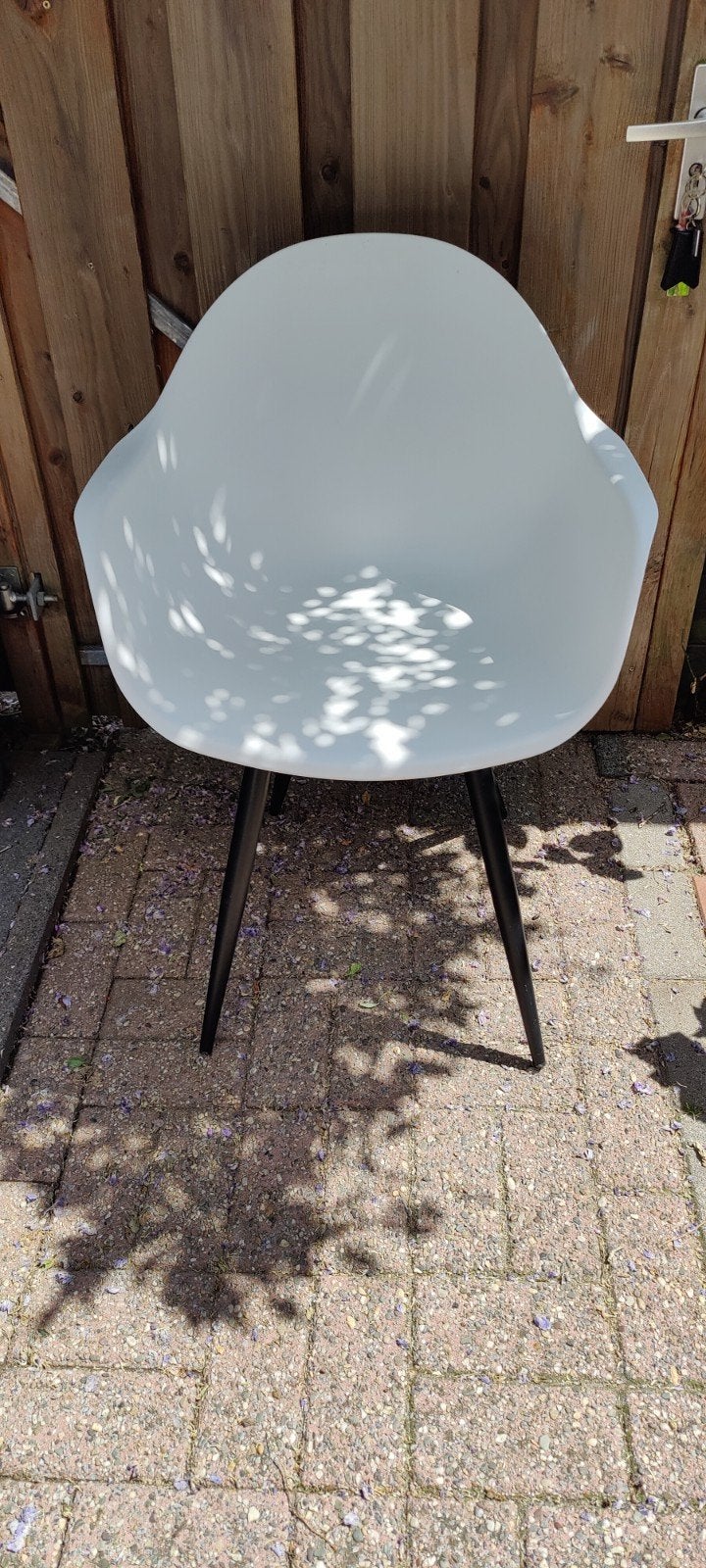 4 stoelen 1 jaar oud, Ophalen, Zo goed als nieuw, Overige materialen