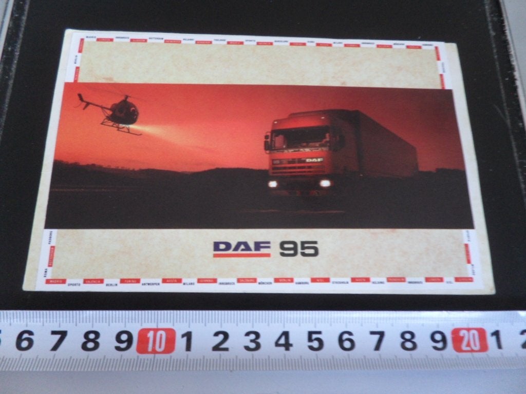 sticker EHV  DAF 95   auto  Truck, Ophalen of Verzenden, Zo goed als nieuw