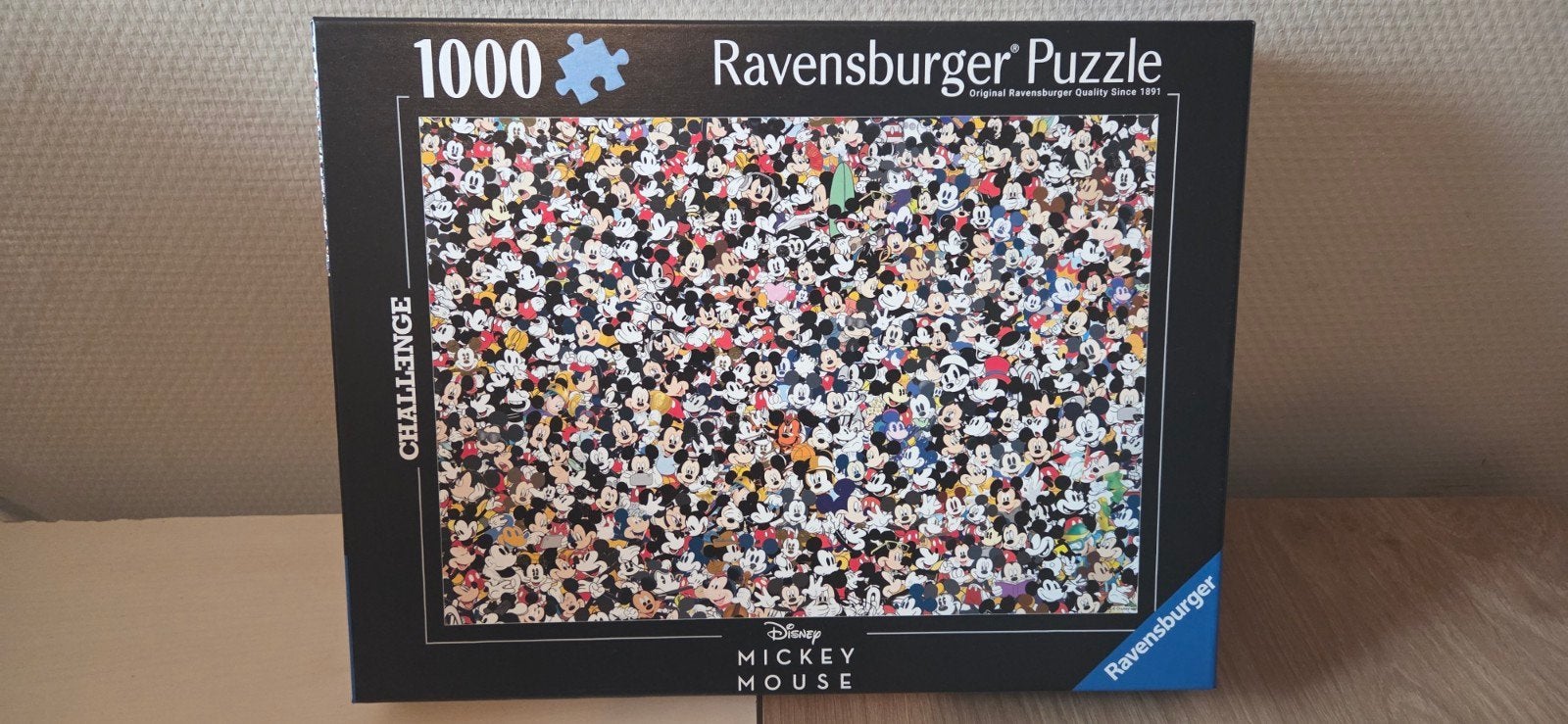 Ravensburger Mickey Mouse Challenge Puzzel 1000 stukje, Ophalen of Verzenden, 500 t/m 1500 stukjes, Zo goed als nieuw, Legpuzzel