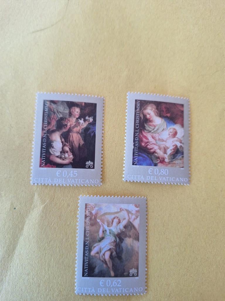 Vaticaanstad: mi. 1540/42. Kerst 2005., Ophalen of Verzenden, Overige landen, Postfris
