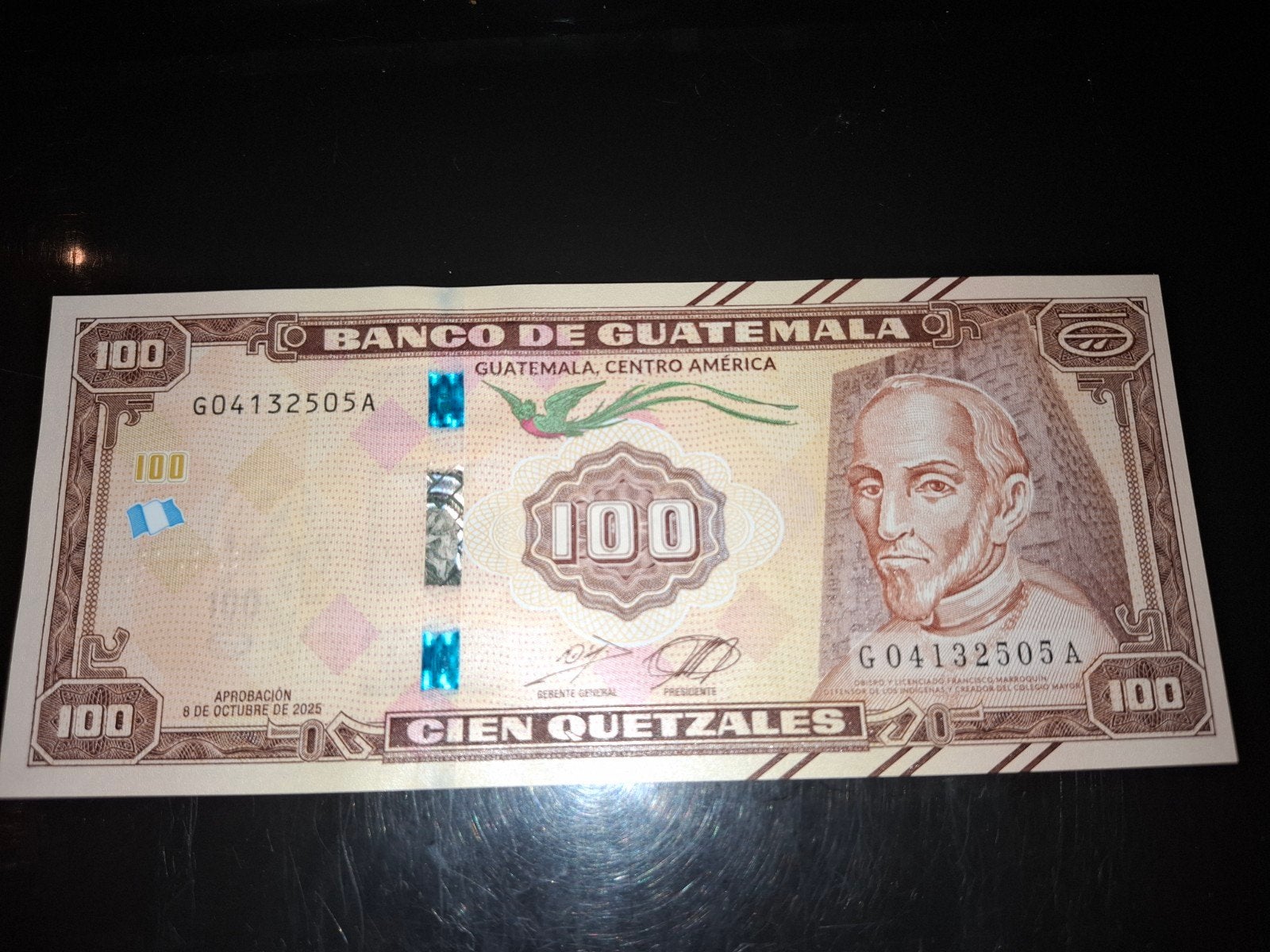 ### Guatemala 100 quetzal 2025 350 jaar universiteit ###, Ophalen of Verzenden