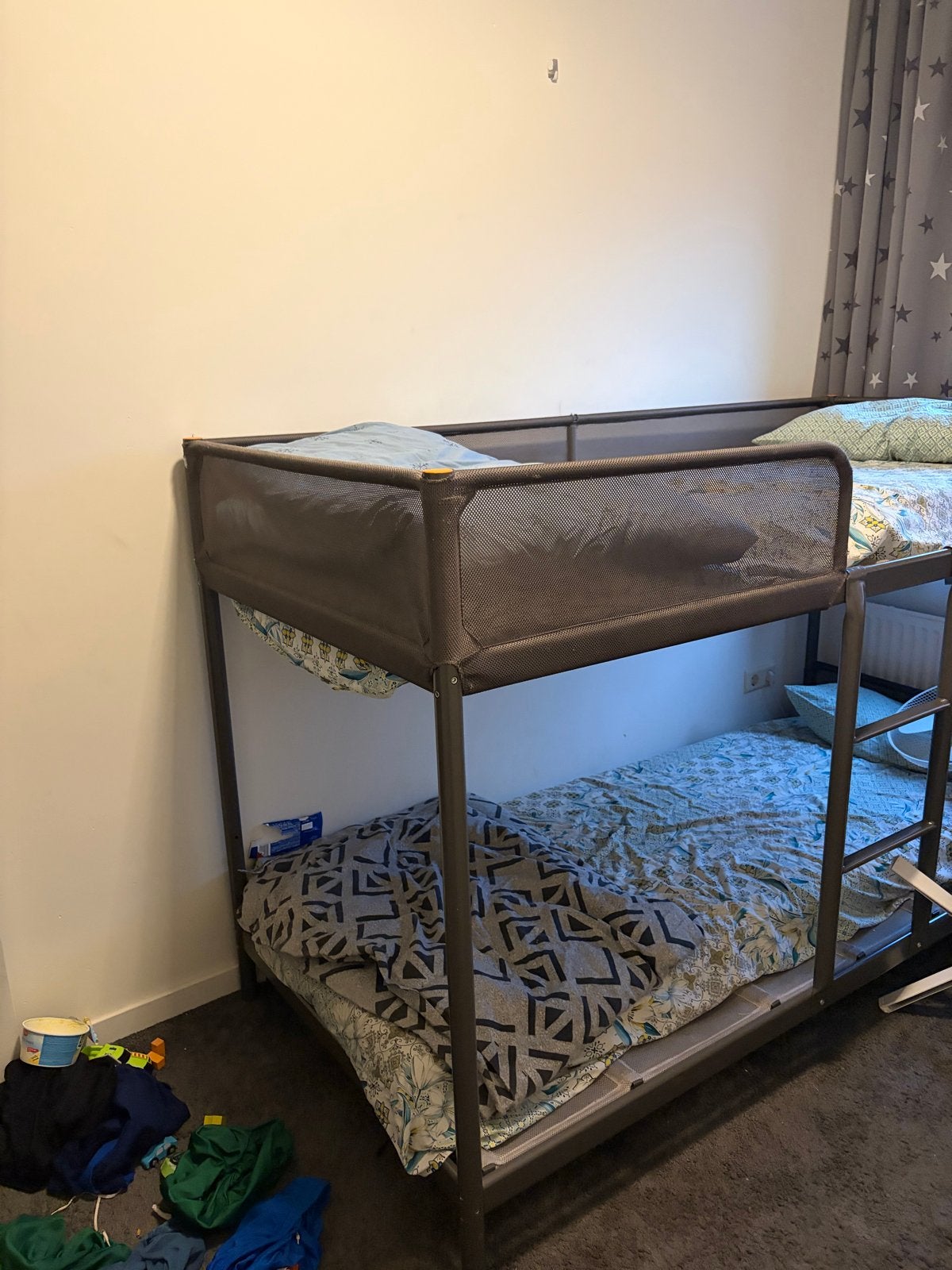 TUFFING stapelbed, Ophalen, Gebruikt, 90 cm, 160 tot 180 cm