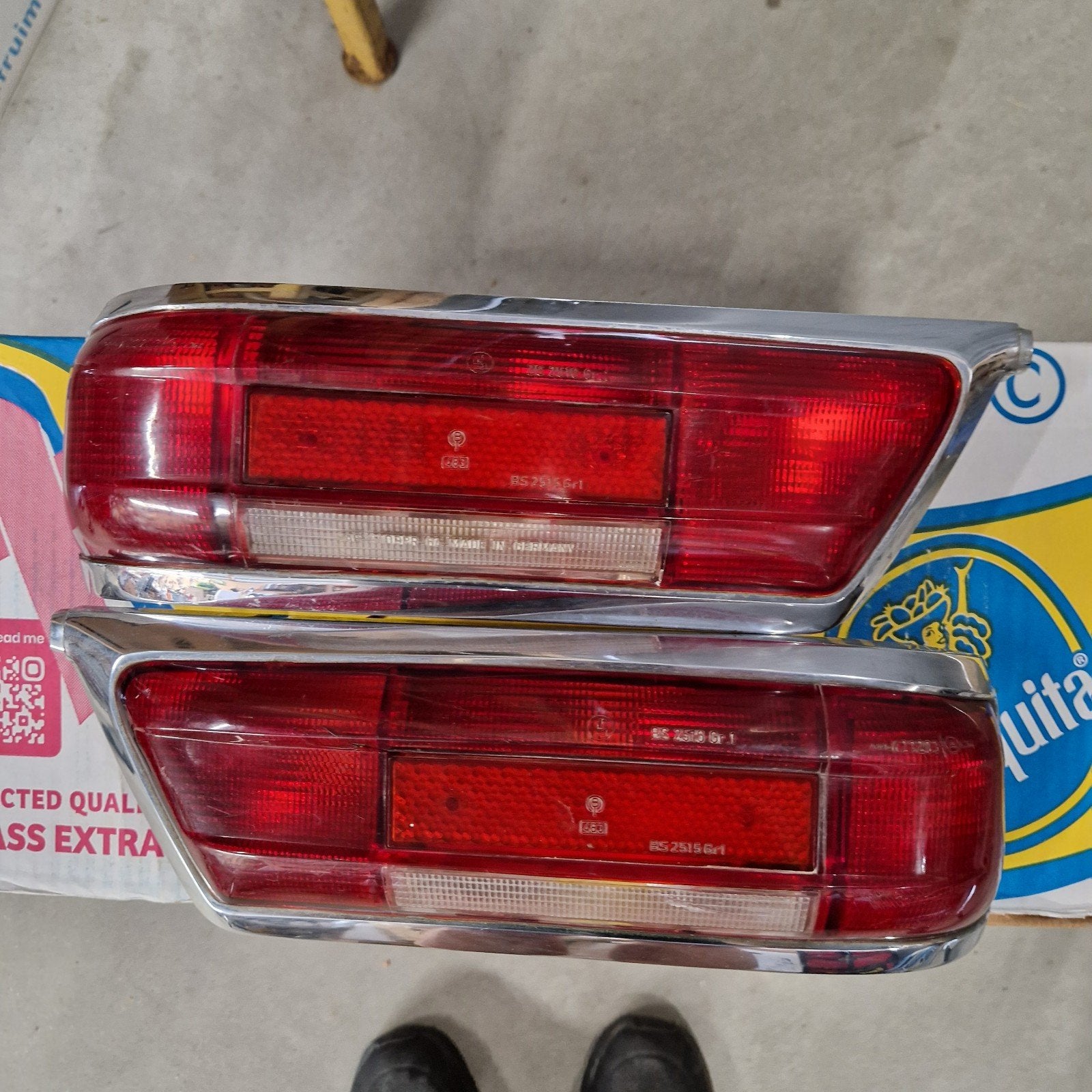 OEM Achterlichten voor Mercedes-Benz W113 Pagode (Set), Auto-onderdelen, Ophalen, Gebruikt, Mercedes-Benz