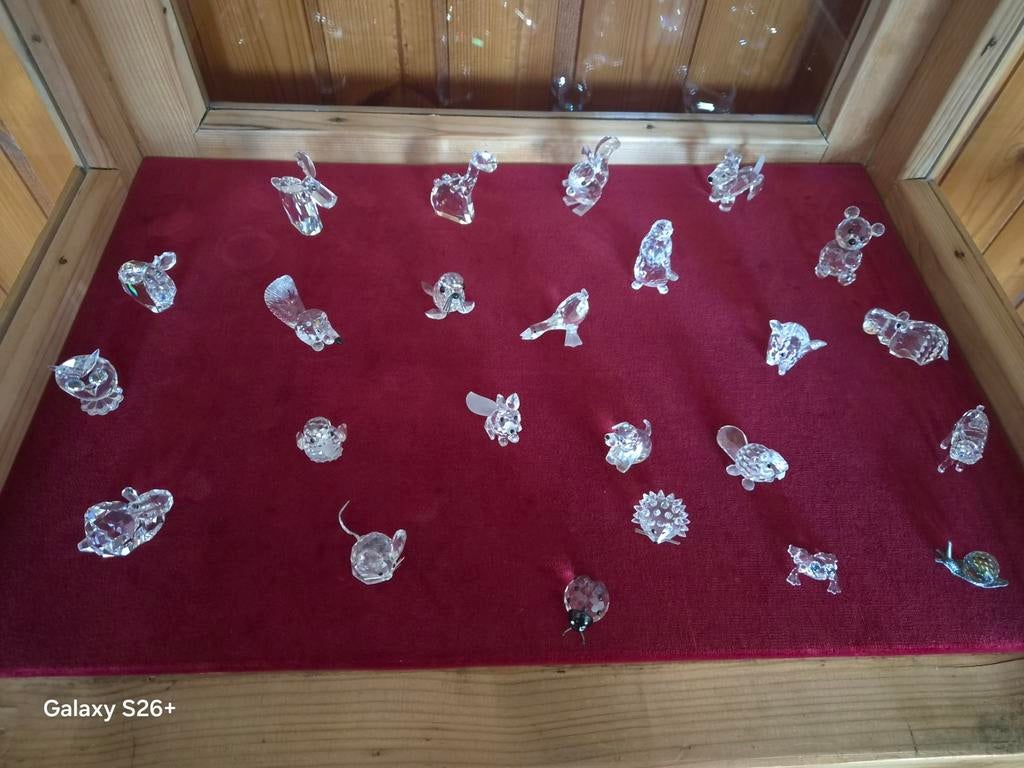 22 Swarovsky beestjes in uitstekende staat, Ophalen