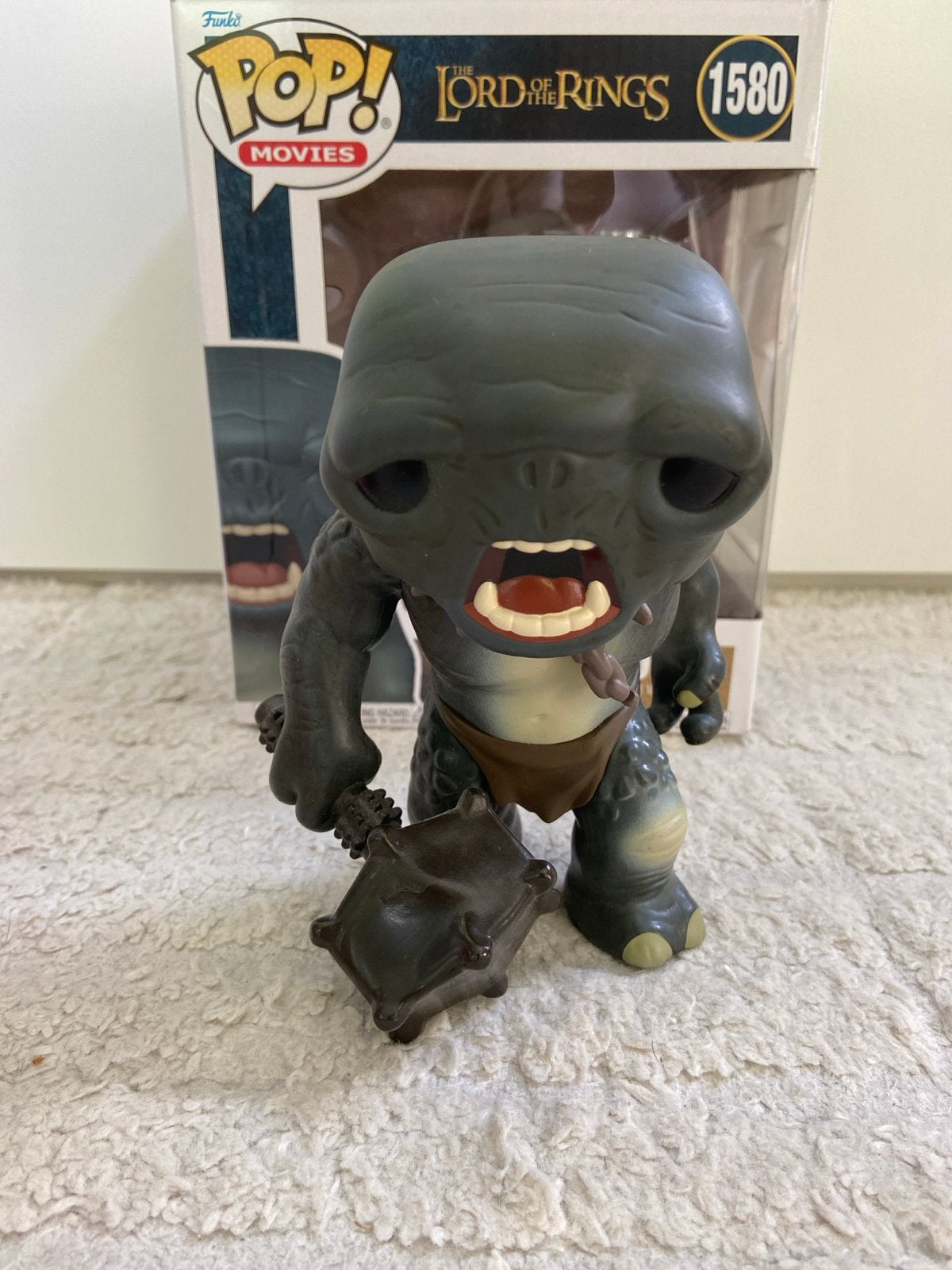 Funko Pop! Lord of the Rings Cave Troll #1580, Ophalen of Verzenden, Zo goed als nieuw