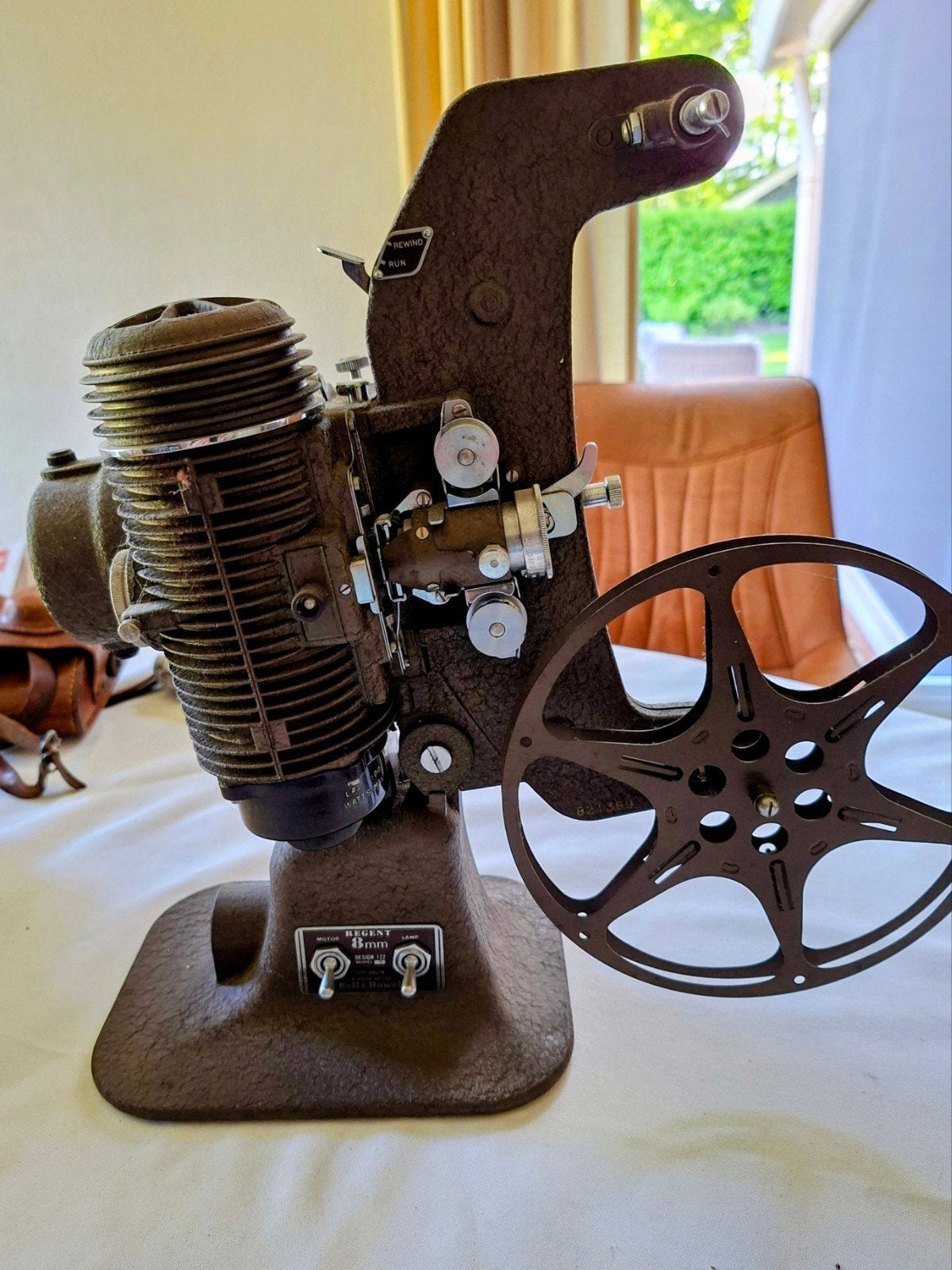 Te koop : Bell  & Howell  8 mm filmprojector USA, Verzamelen, Fotografica en Filmapparatuur, Ophalen, 1960 tot 1980, Projector