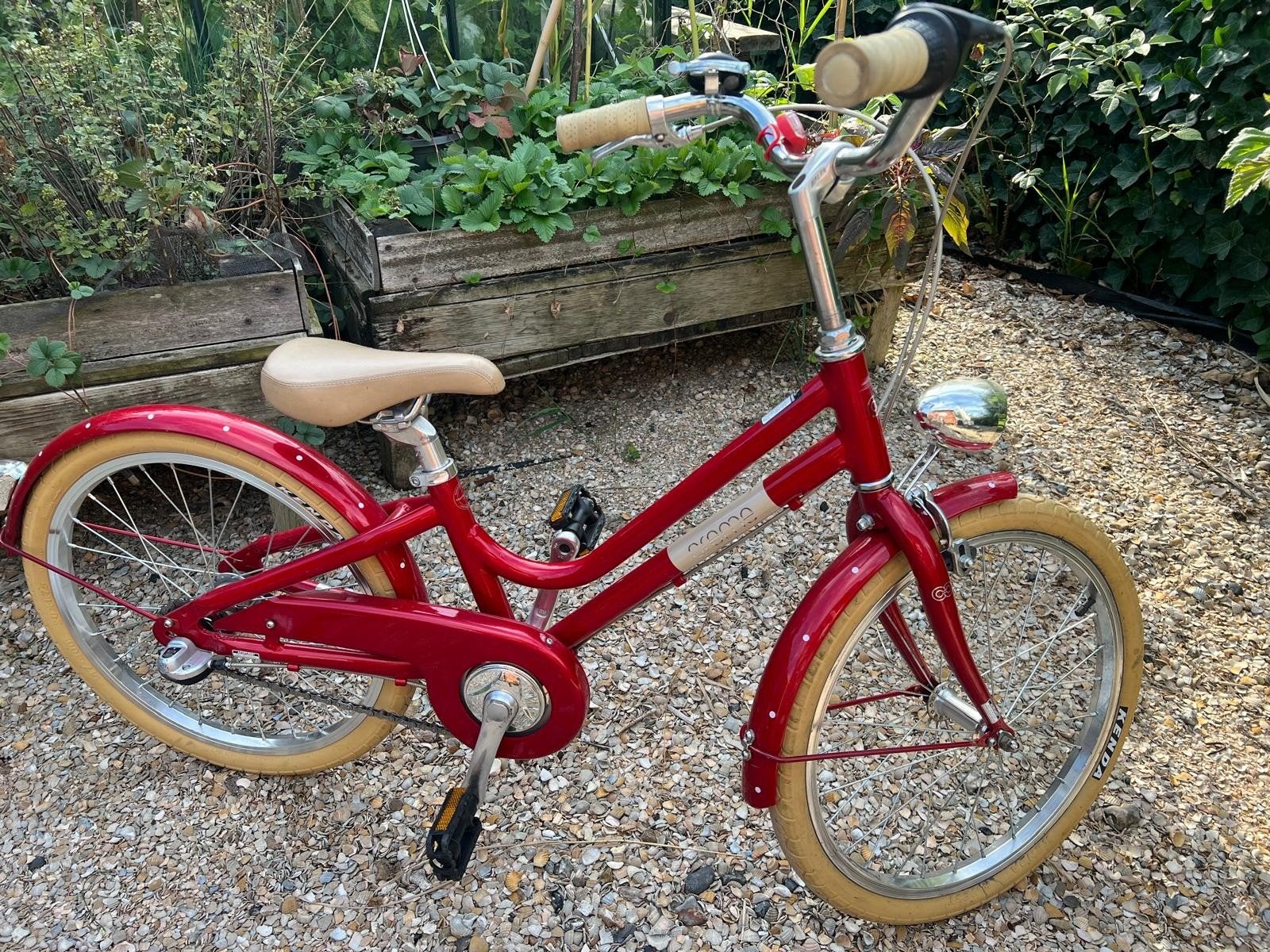CREME Mini Molly 3 versnellingen, alu frame, Fietsen en Brommers, Ophalen, Creme, Zo goed als nieuw, Terugtraprem
