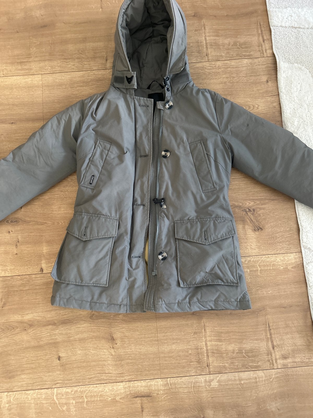 Gebruikte Air Force winterjas maat S, Ophalen, Gedragen, Maat 36 (S)