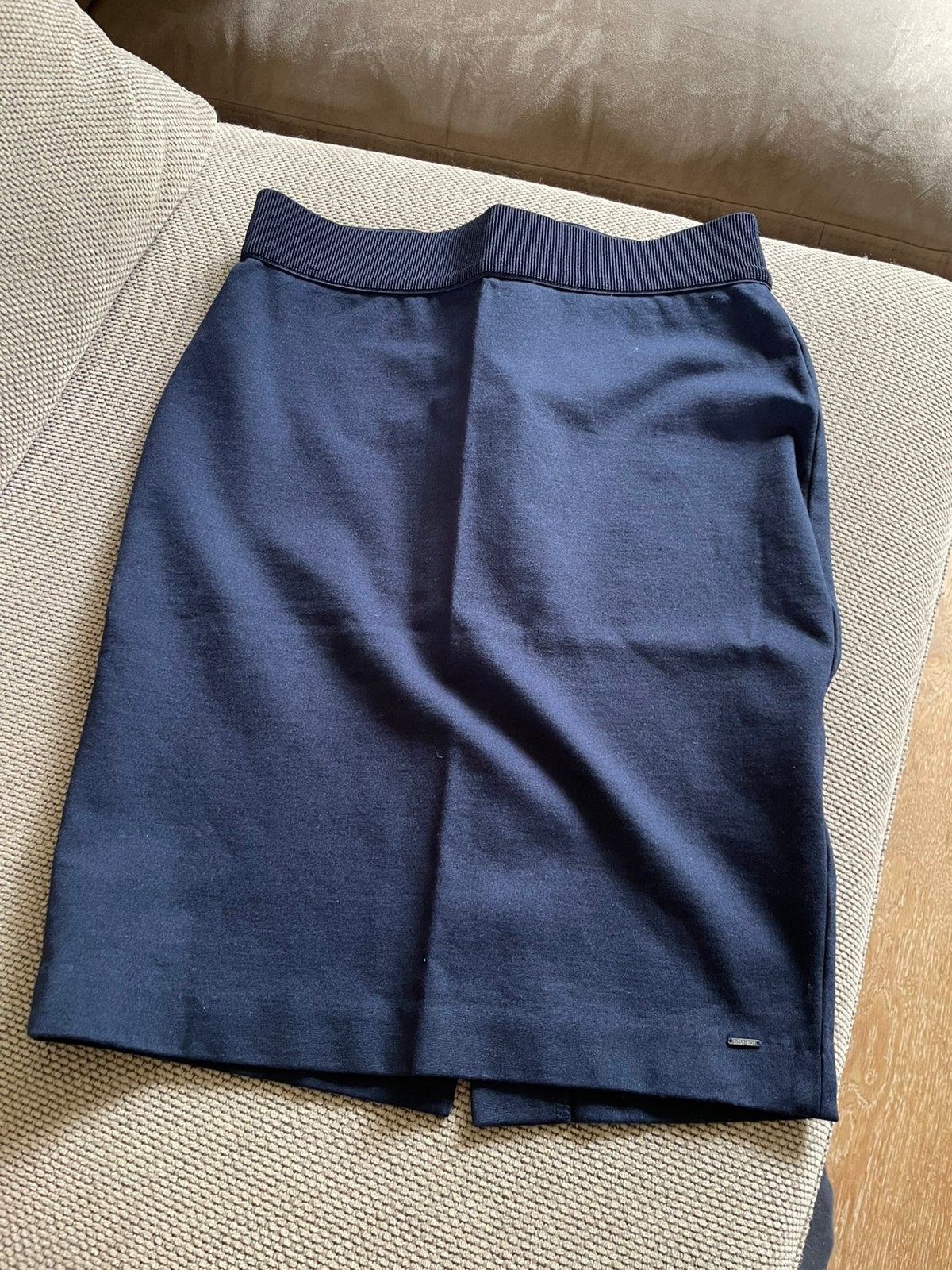 Stretch rokje met splitje Sissy boy S, Kleding | Dames, Rokken, Ophalen of Verzenden, Zo goed als nieuw, Zwart, Boven de knie