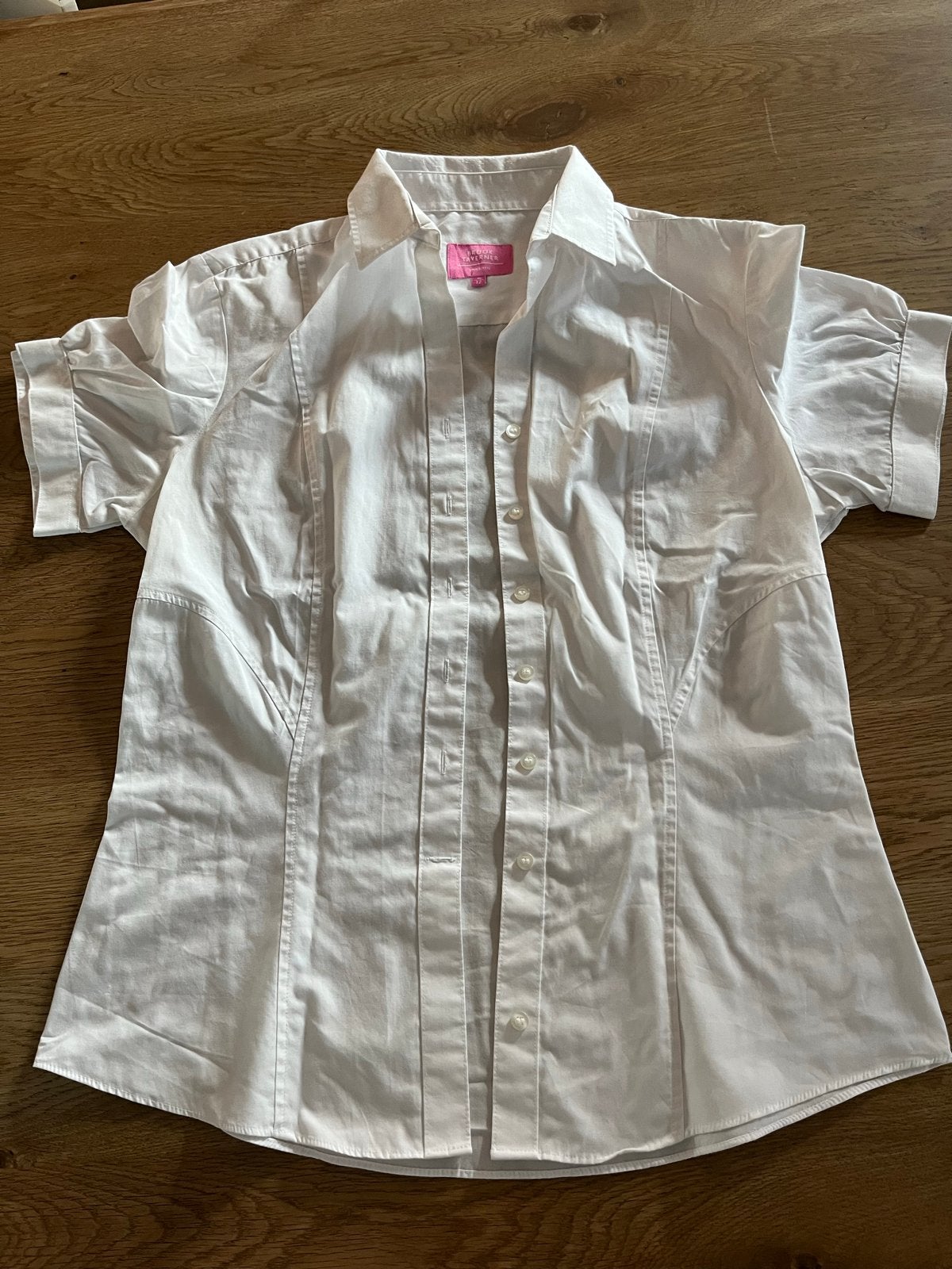 Deltion Uniform Luchtvaartdienstverlening Blouses (3 stuks), Ophalen of Verzenden, Gedragen, Maat 38/40 (M), Wit