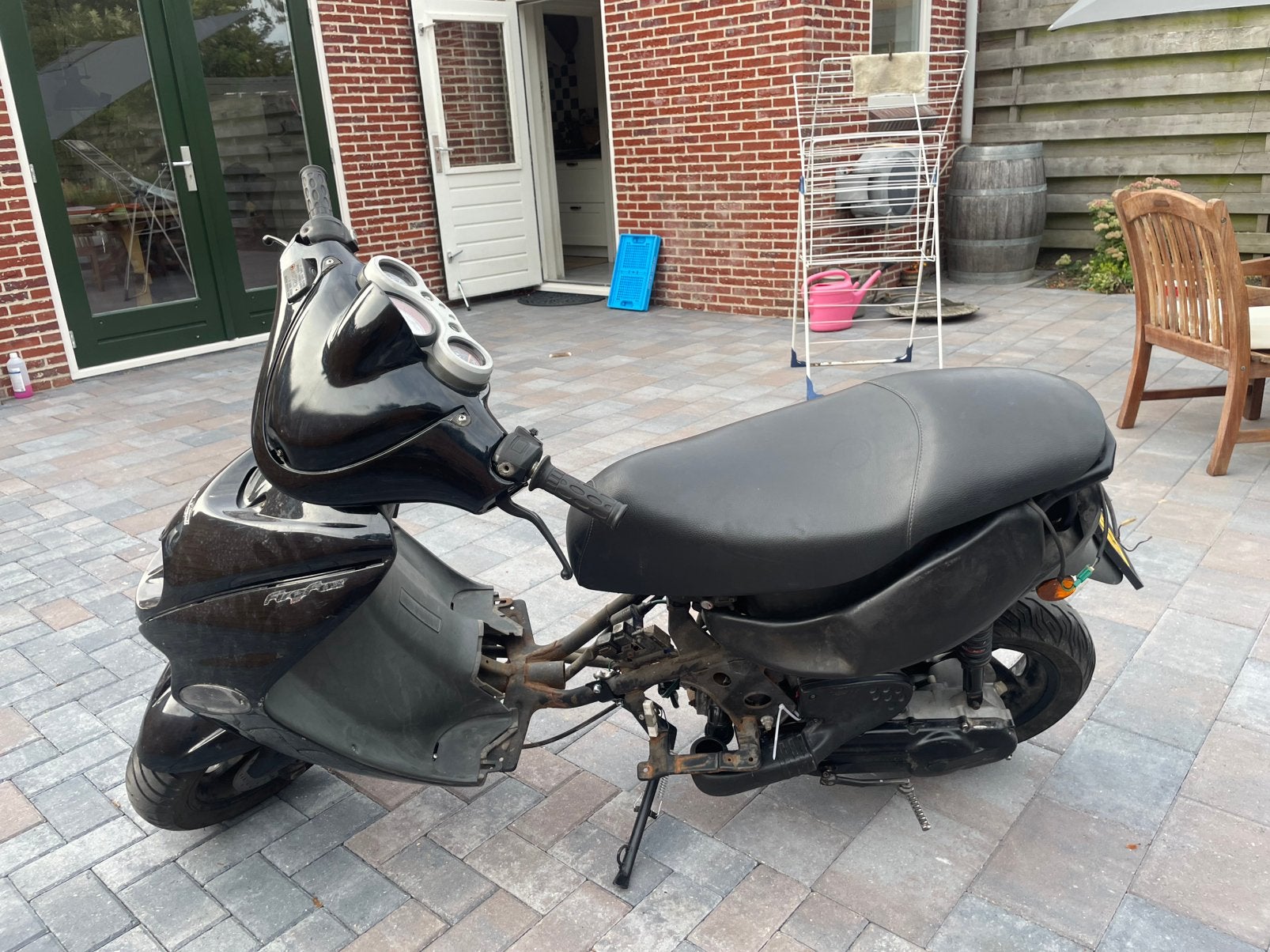 Malaguti Firefox f15, Fietsen en Brommers, Ophalen, Tweetakt, Gebruikt, Maximaal 45 km/u
