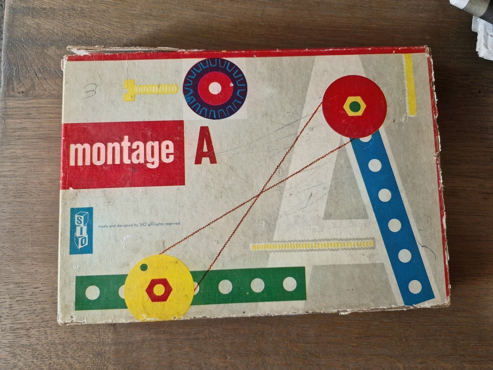 Sio montage speelgoed., Ophalen of Verzenden, Gebruikt