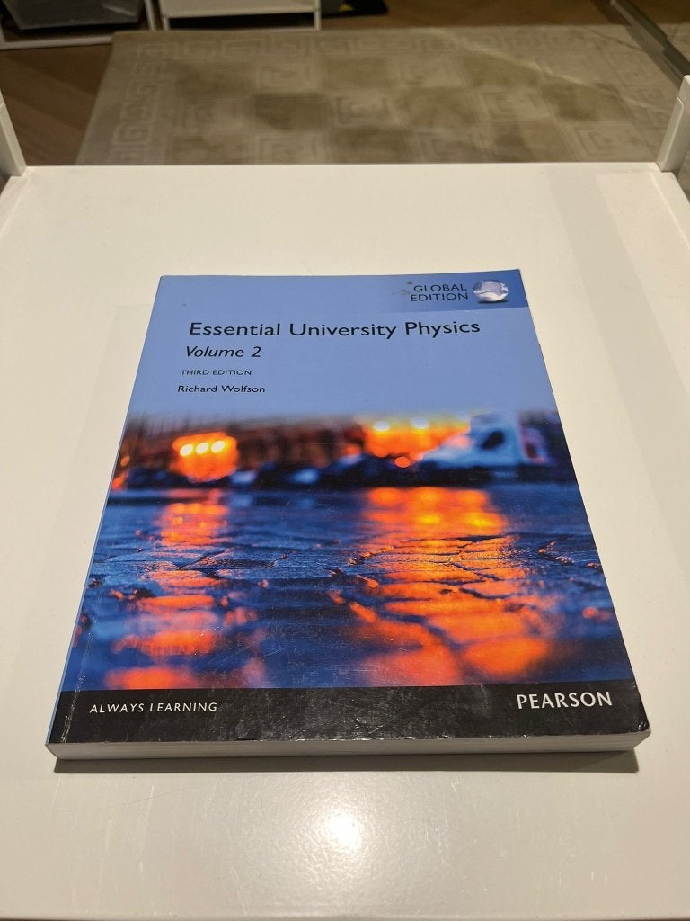 Essential University Physics Volume 2, Ophalen of Verzenden, Natuurwetenschap, Richard Wolfson, Zo goed als nieuw
