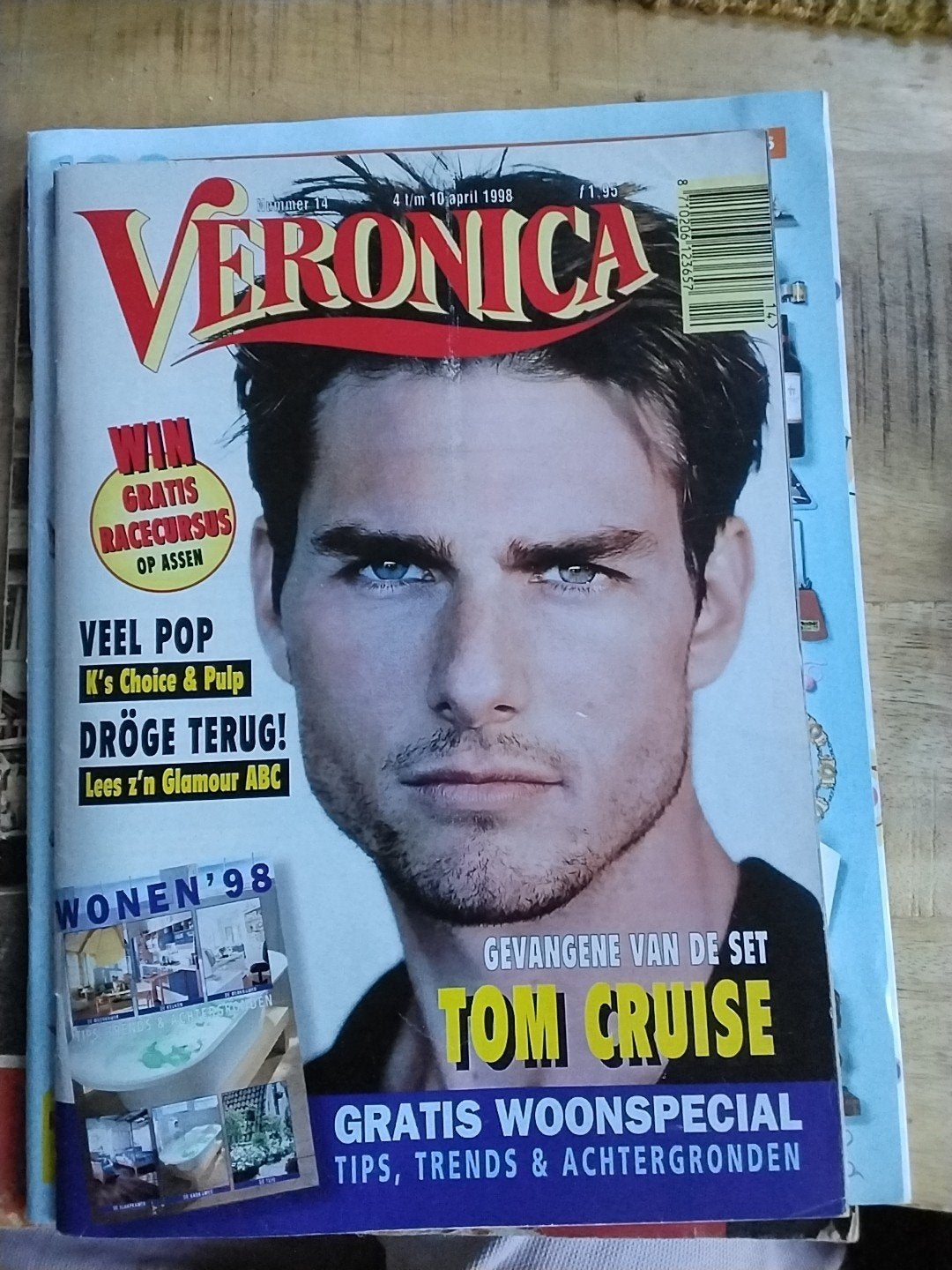 Veronica Magazine 1998 - Tom Cruise & Woonspecial, Ophalen of Verzenden, Gelezen, Muziek, Film of Tv