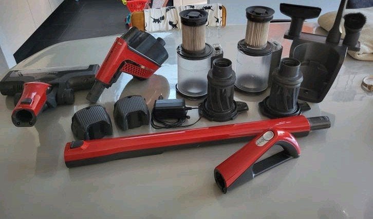 onderdelen triflex hx1 runner robijn rood, Witgoed en Apparatuur, Ophalen, Gebruikt, Miele, Geschikt voor tapijt