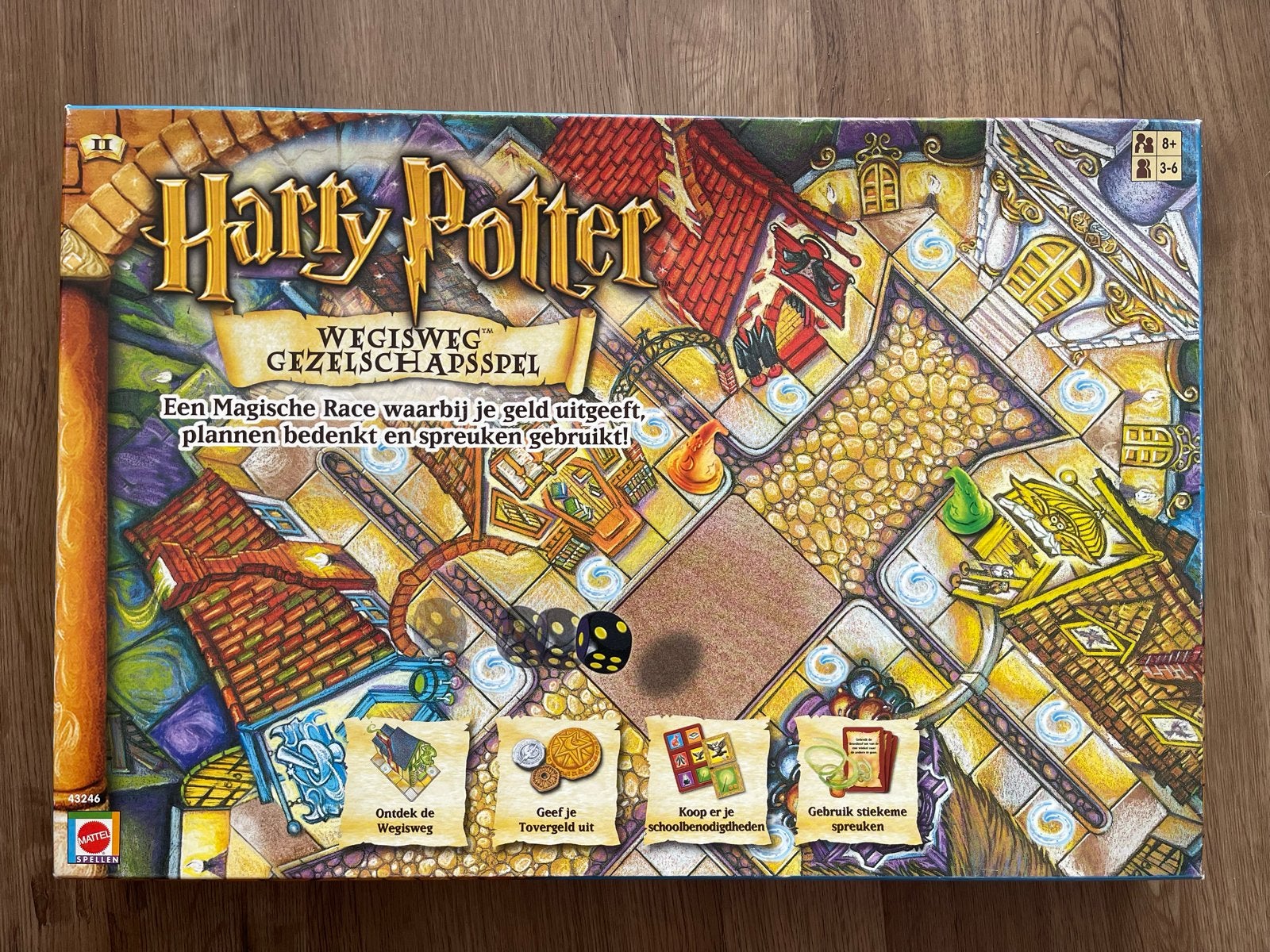 Harry Potter Wegisweg Gezelschapsspel - Magische Race, Hobby en Vrije tijd, Gezelschapsspellen | Bordspellen, Drie of vier spelers