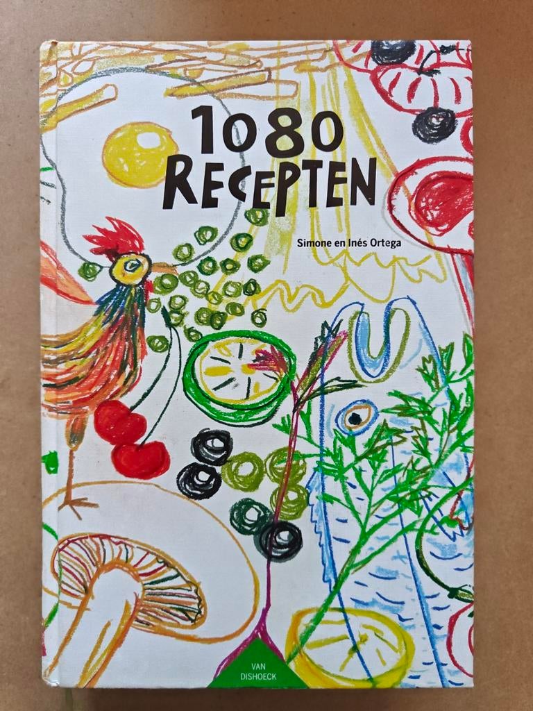 1080 Recepten - Simone en Inés Ortega - Spaans kookboek, Gelezen, Spanje, Simone en Inés Ortega, Ophalen of Verzenden