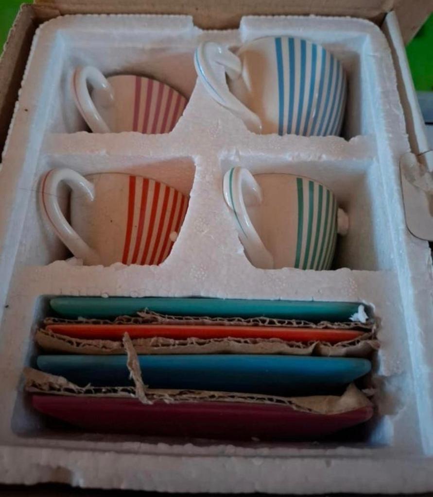 Vintage Yves Rocher/ LBVYR espresso set, Ophalen, Nieuw