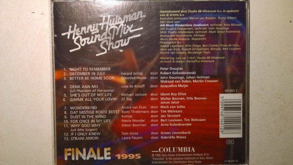 Henny Huisman Soundmix Show Finale 1995, Ophalen of Verzenden, Zo goed als nieuw, Pop, Album