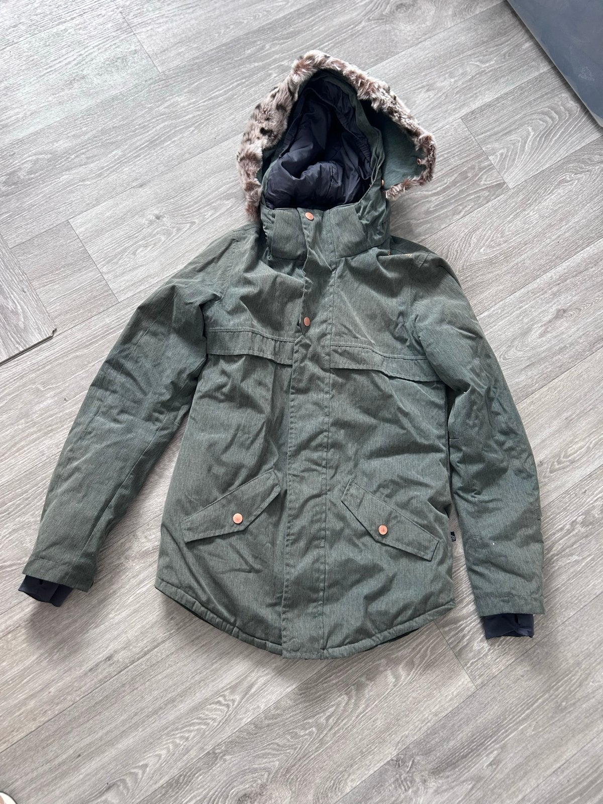 Brunotti winterjas 164met capuchon - Zo goed als nieuw, Ophalen of Verzenden, Zo goed als nieuw, Jack