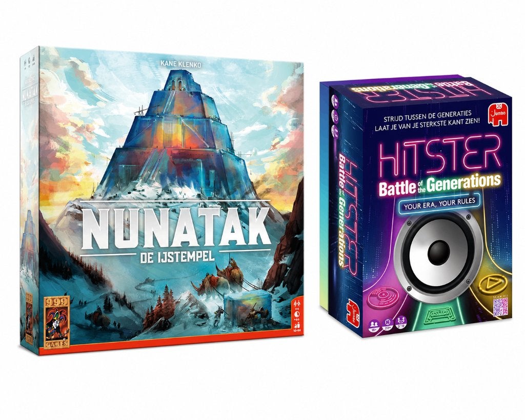 Nunatak NL & Hitster Battle of the Generations - Nieuw, Almere, Nieuw, Info@999games.com, Ophalen of Verzenden