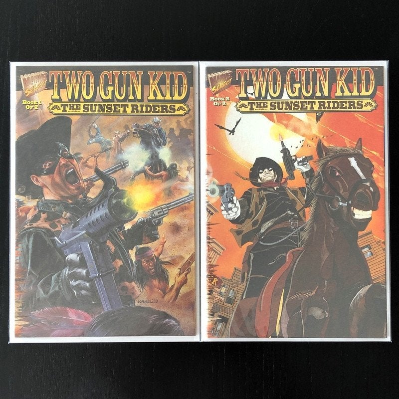 Two-Gun Kid: Sunset Riders Vol.1 #1 & 2 Complete Set (1995), Amerika, Marvel Comics, Complete serie of reeks, Nieuw