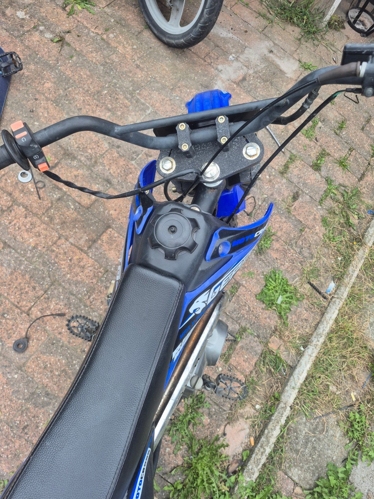 110cc Automaat Crossmotor - Start niet, mist onderdelen, Ophalen of Verzenden, Gebruikt, Overige merken