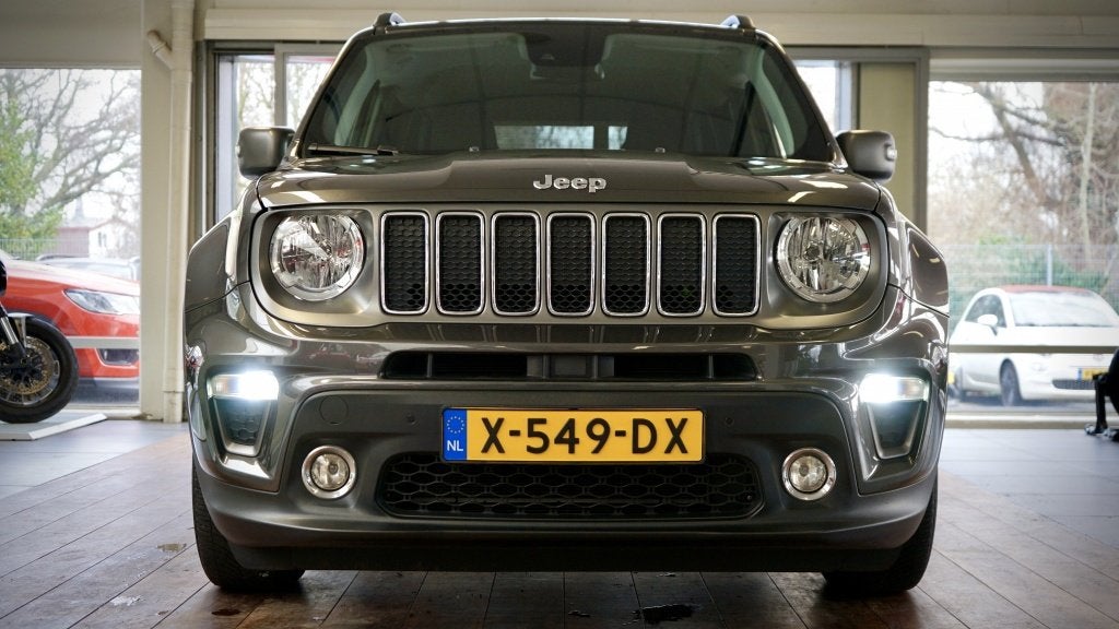 Jeep Renegade 1.3T DDCT Limited | Carplay | Adaptive cruise, 12 maanden, Gebruikt, 4 cilinders, Bedrijf