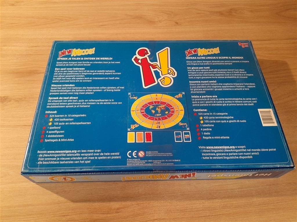 New Amigos - Het talenspel - Italiaans - Nederlands - s5866, Verzenden, Zo goed als nieuw