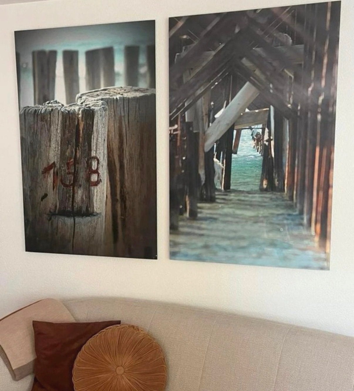 Glazen schilderijen, Huis en Inrichting, Woonaccessoires | Schilderijen, Tekeningen en Foto's, Ophalen, Zo goed als nieuw, Schilderij