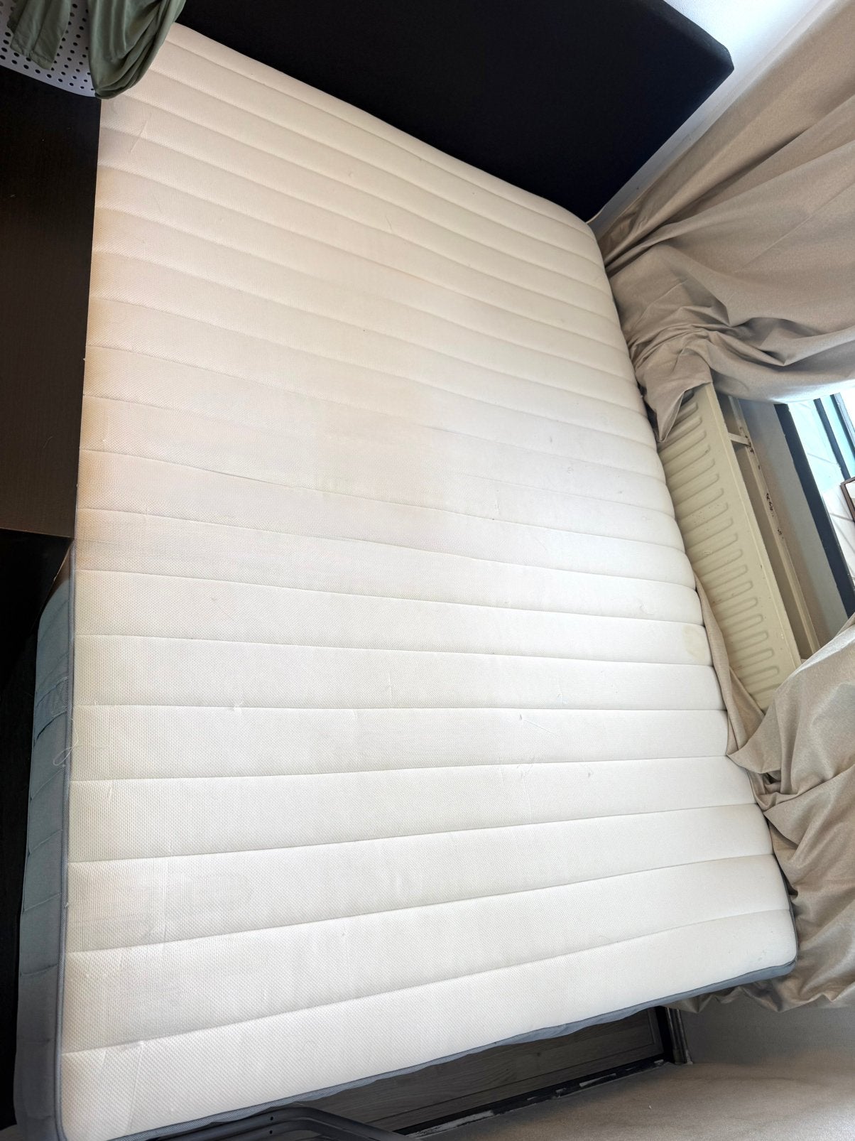 140/200 matras, zo goed als nieuw, Ophalen, Zo goed als nieuw, Tweepersoons, 140 cm