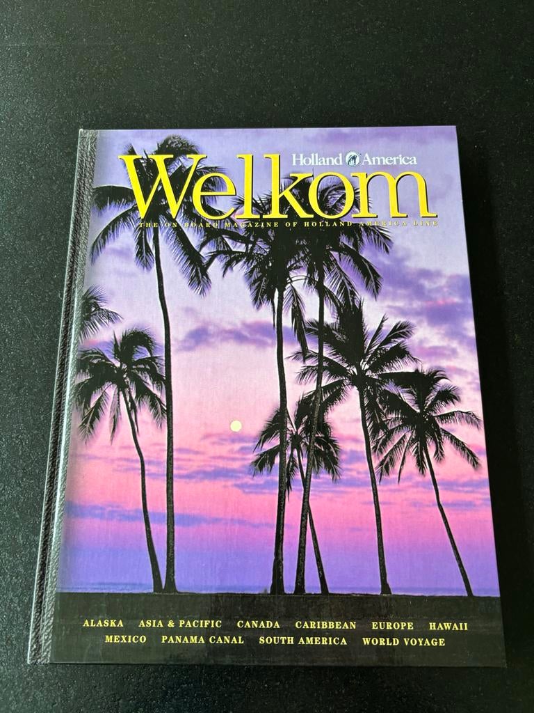 Boek Holland America Cruise Lijn, Ophalen of Verzenden, Gelezen, Overige typen