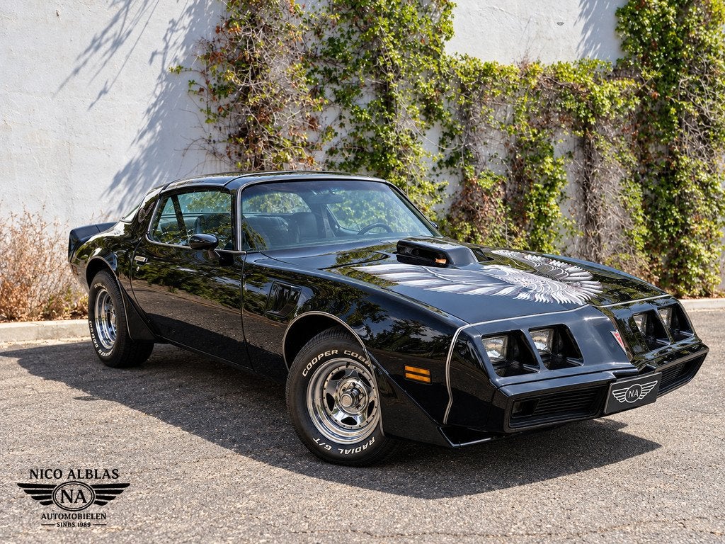 Pontiac Firebird Trans Am Targa, Auto's, Automaat, Gebruikt, 4 stoelen, Zwart