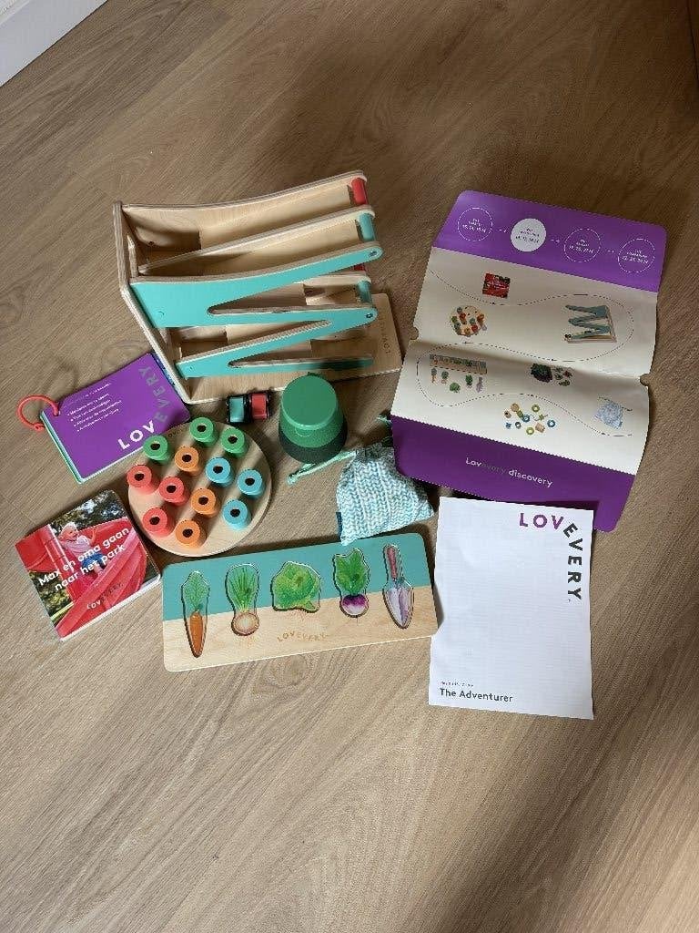 Lovevery Play Kits | Adventurer & Thinker | Compleet, Ophalen, Zo goed als nieuw, Bouwen