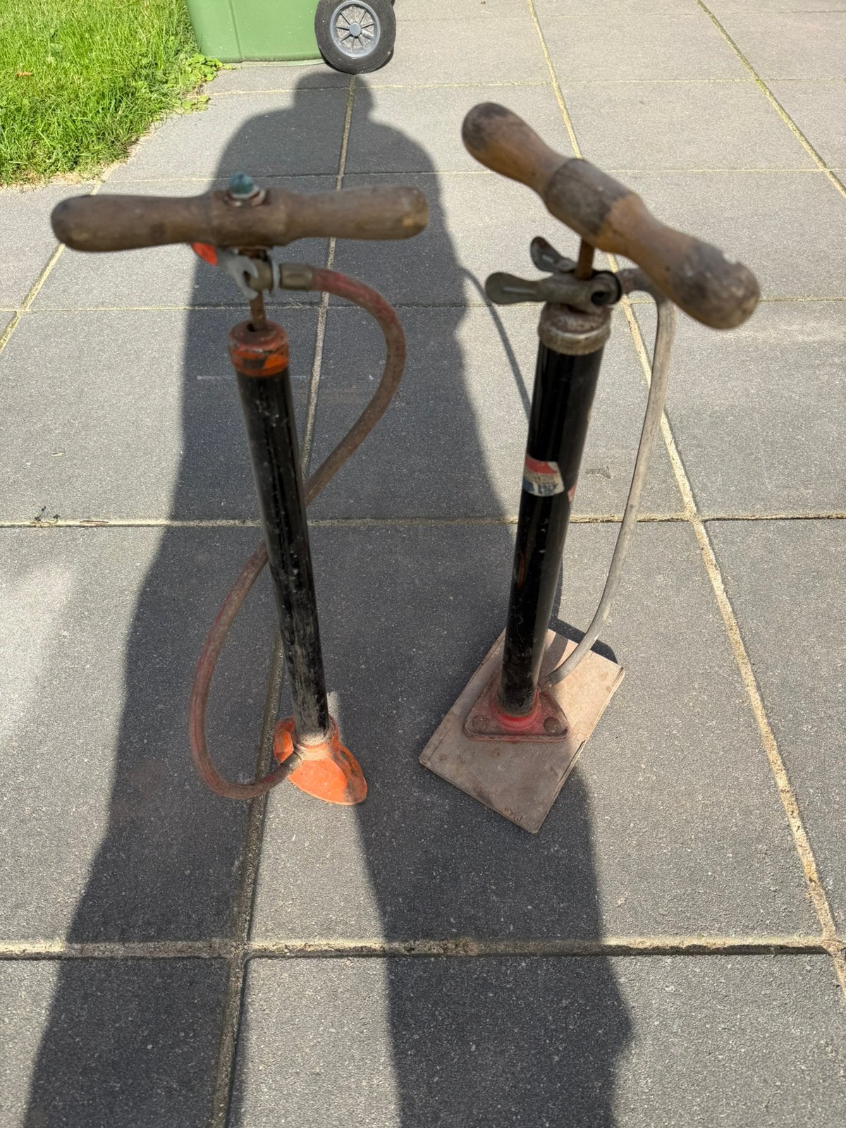 Oude fietspompen, Fietsen en Brommers, Ophalen of Verzenden, Gebruikt