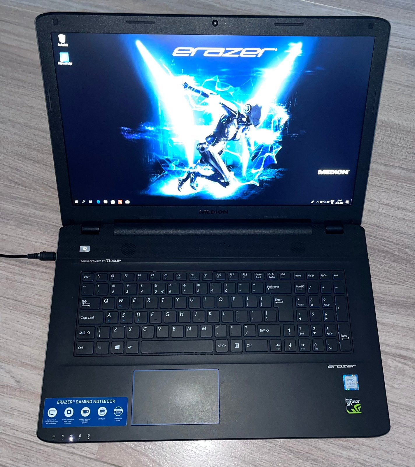 Medion Erazer P7647 17.3 inch Laptop – In Topstaat!, Ophalen, 2 tot 3 Ghz, Qwerty, Zo goed als nieuw