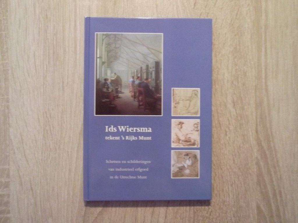 Ids Wiersma tekent 's Rijks Munt. Utrecht Drachten Friesland, 20e eeuw of later, Verzenden, Zo goed als nieuw, Zie beschrijving