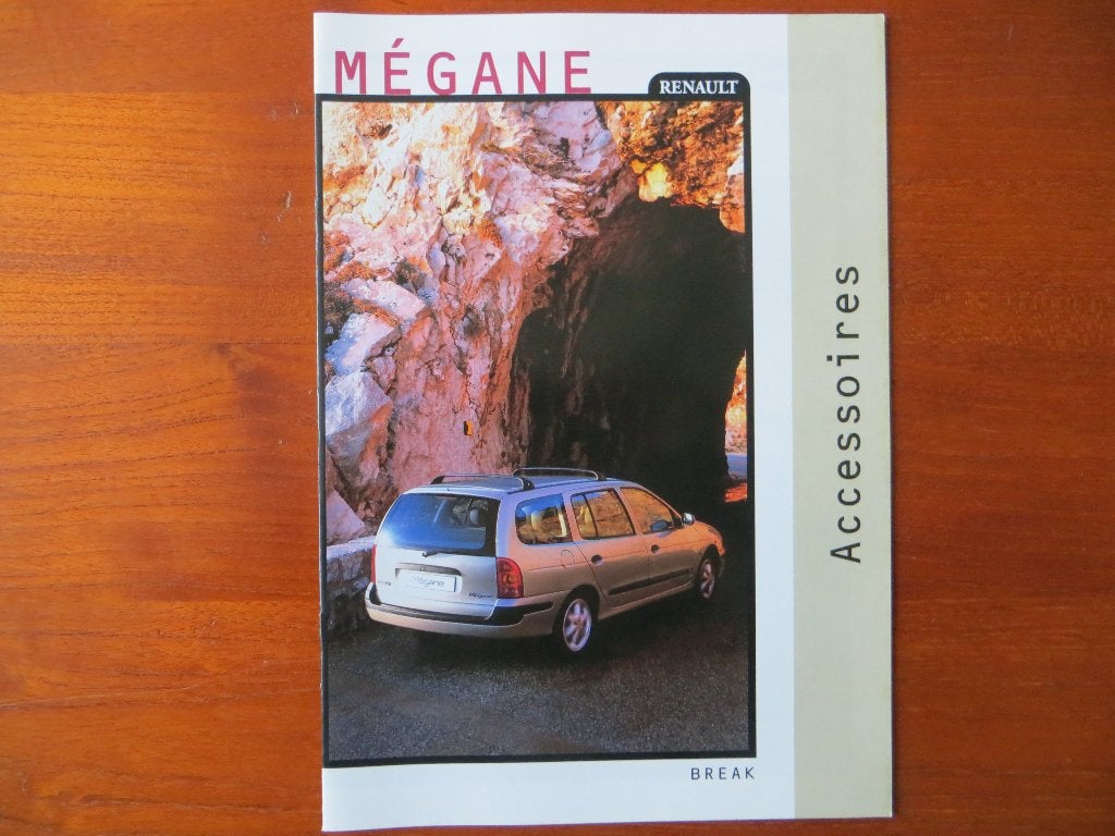 Renault Mégane Break Accessoires (juni 1999), Ophalen of Verzenden, Nieuw, Renault