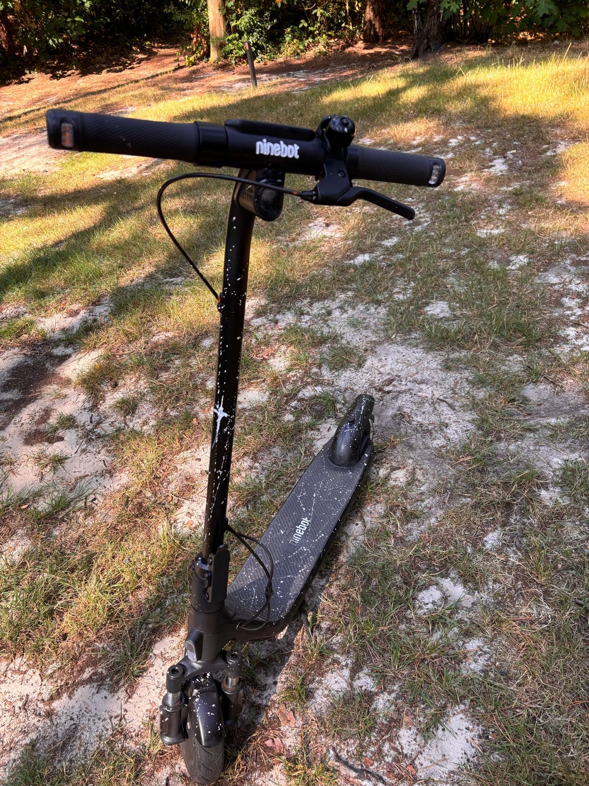 Segway ninebot gescustomized zwartwit, Ophalen, Zo goed als nieuw, Elektrische step (E-scooter)