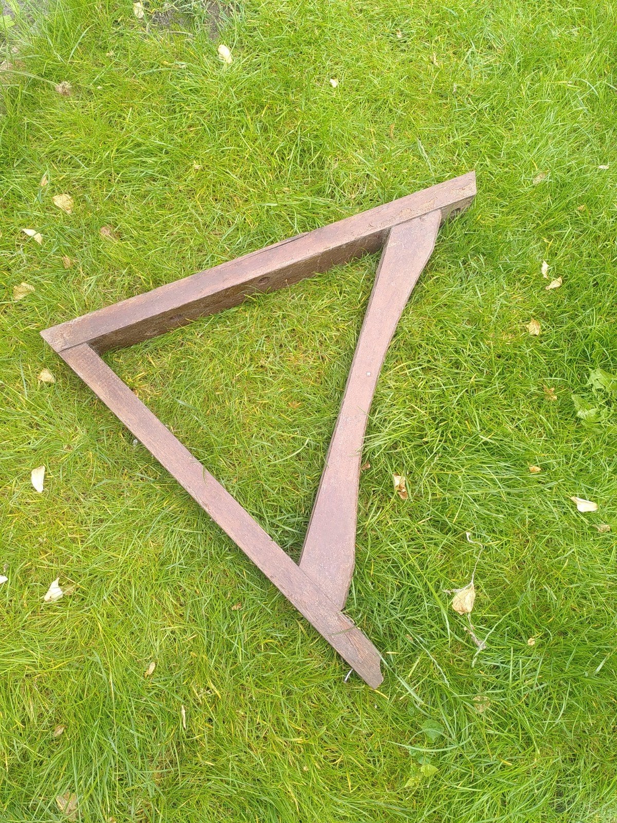 6 Hardhouten profielen voor overkapping 70 cm overspanning, Doe-het-zelf en Verbouw, Hout en Planken, Ophalen, 50 mm of meer, Balk
