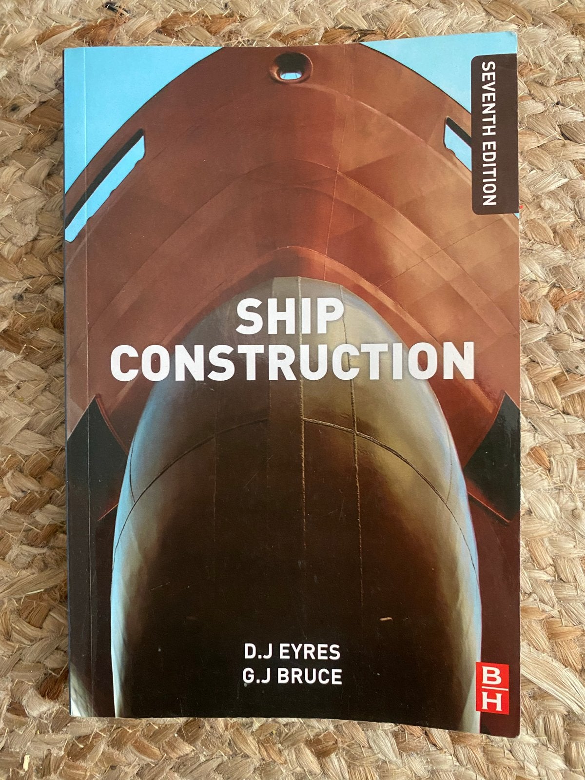 Ship Construction - D.J. Eyres & G.J. Bruce (7e editie), Ophalen of Verzenden, Zo goed als nieuw, Overige onderwerpen