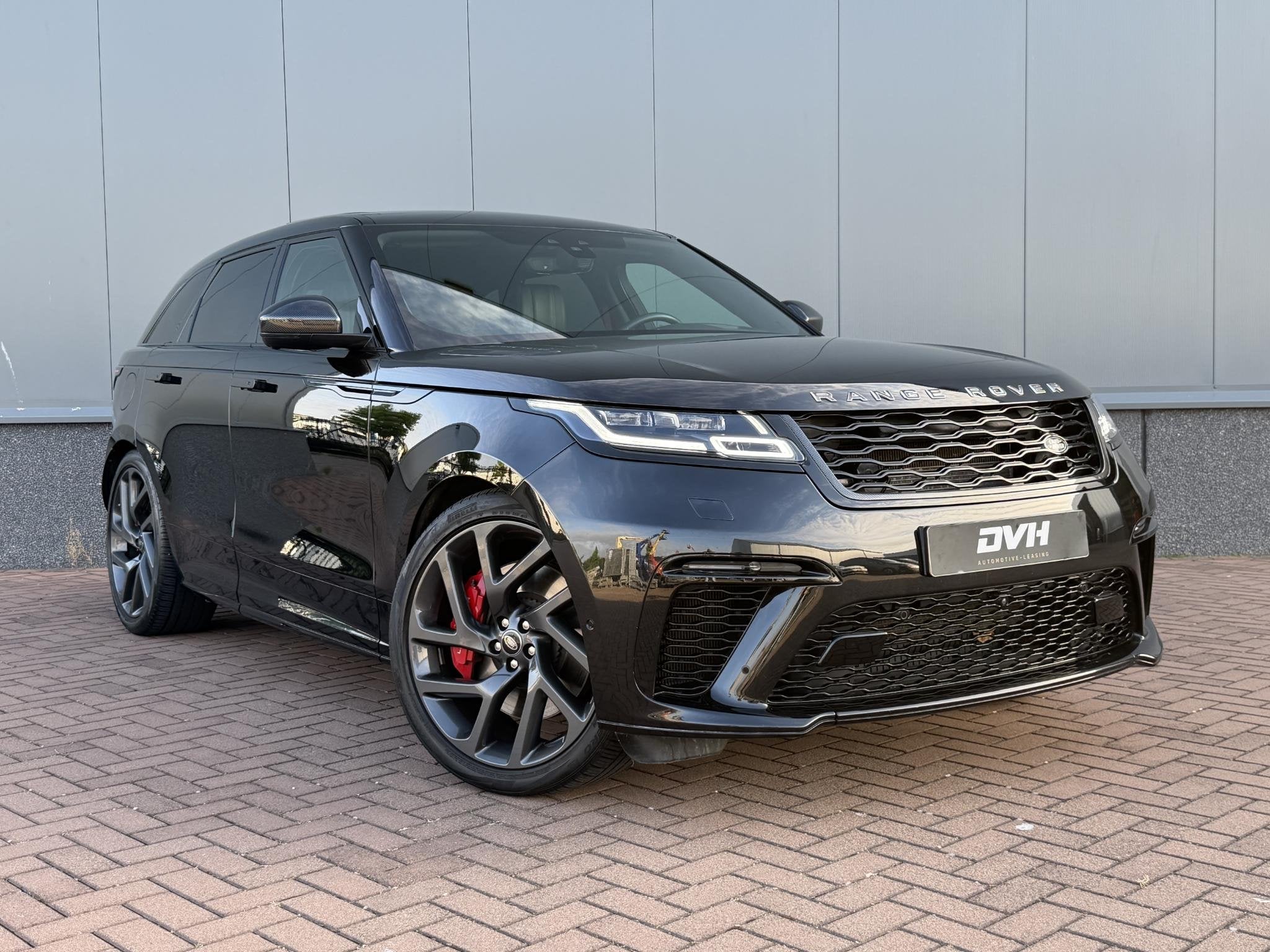 Land Rover Range Rover Velar 5.0 V8 SVAutobiography Dynamic, Auto's, Land Rover, Automaat, Gebruikt, Zwart, Leder