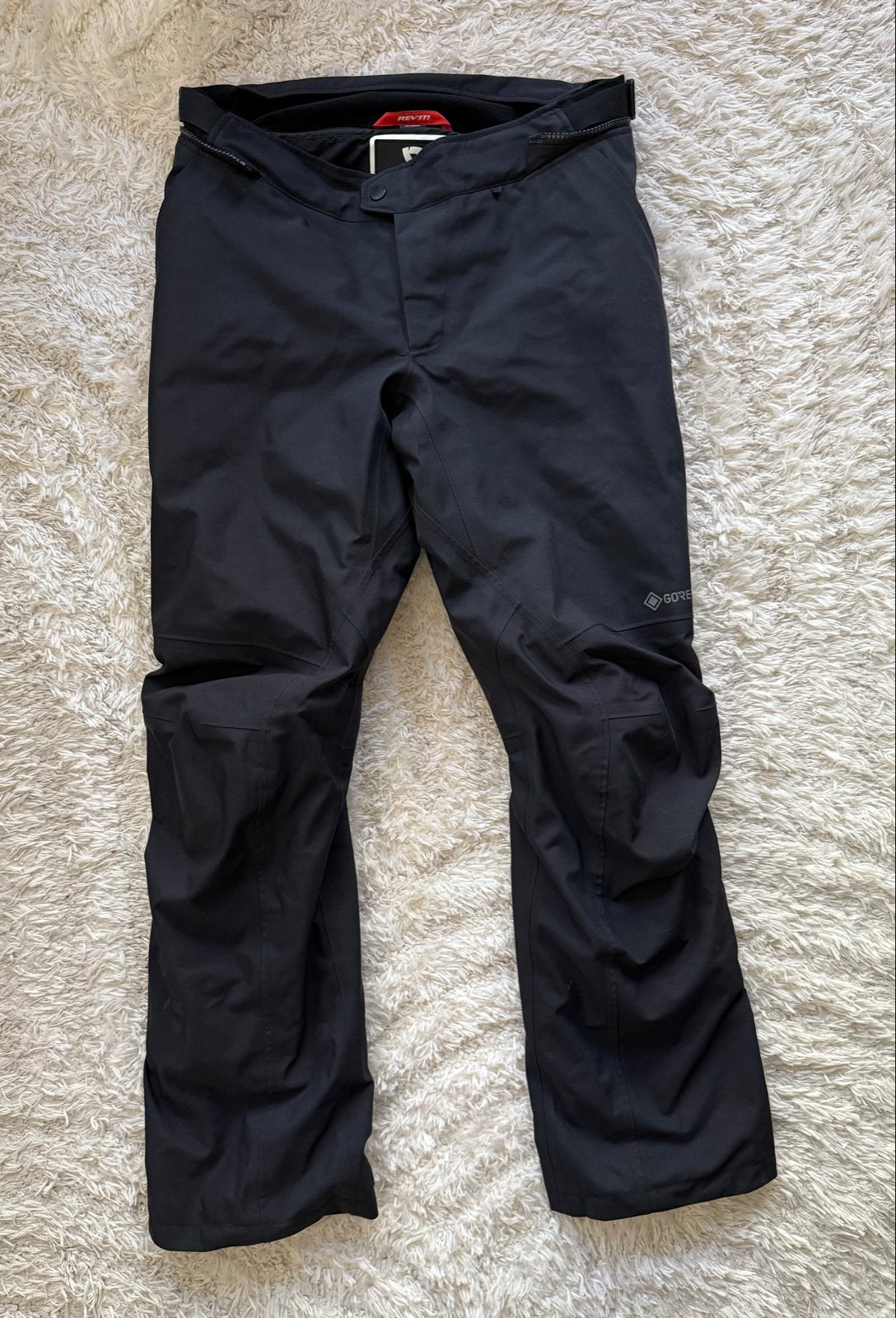 REV'IT! Gore-Tex motorbroek maat L - Zwart, waterdicht, Ophalen of Verzenden, Tweedehands, Heren, Broek | textiel