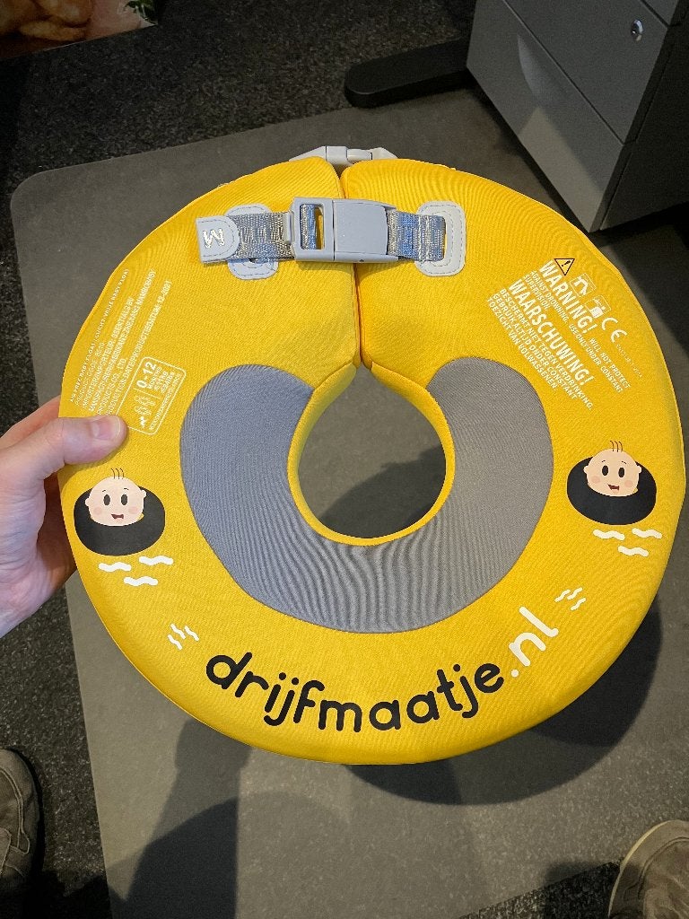 Drijfmaatje Babyfloat Baby Zwemband Zwemring/Zwemkraag, Jongetje of Meisje, One size, Ophalen of Verzenden, Zo goed als nieuw
