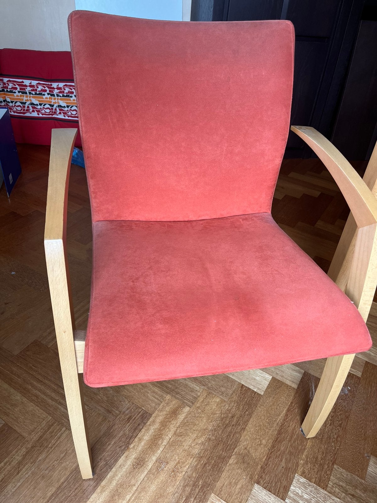 Leolux eethoekstoelen Camarilla 4 stuks met leuningen, Huis en Inrichting, Ophalen, Gebruikt, Overige kleuren, Vier