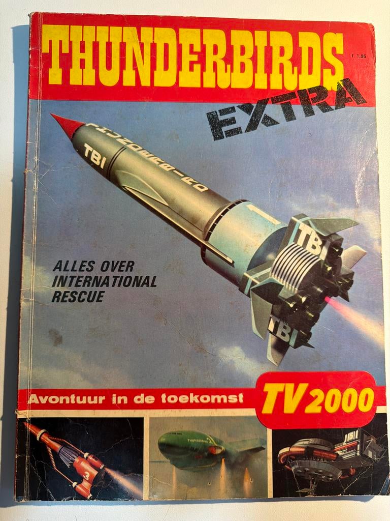 Thunderbirds Extra stripboek, Verzamelen, Overige Verzamelen, Ophalen of Verzenden